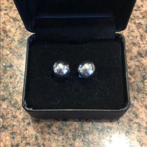 Large Silver Studs